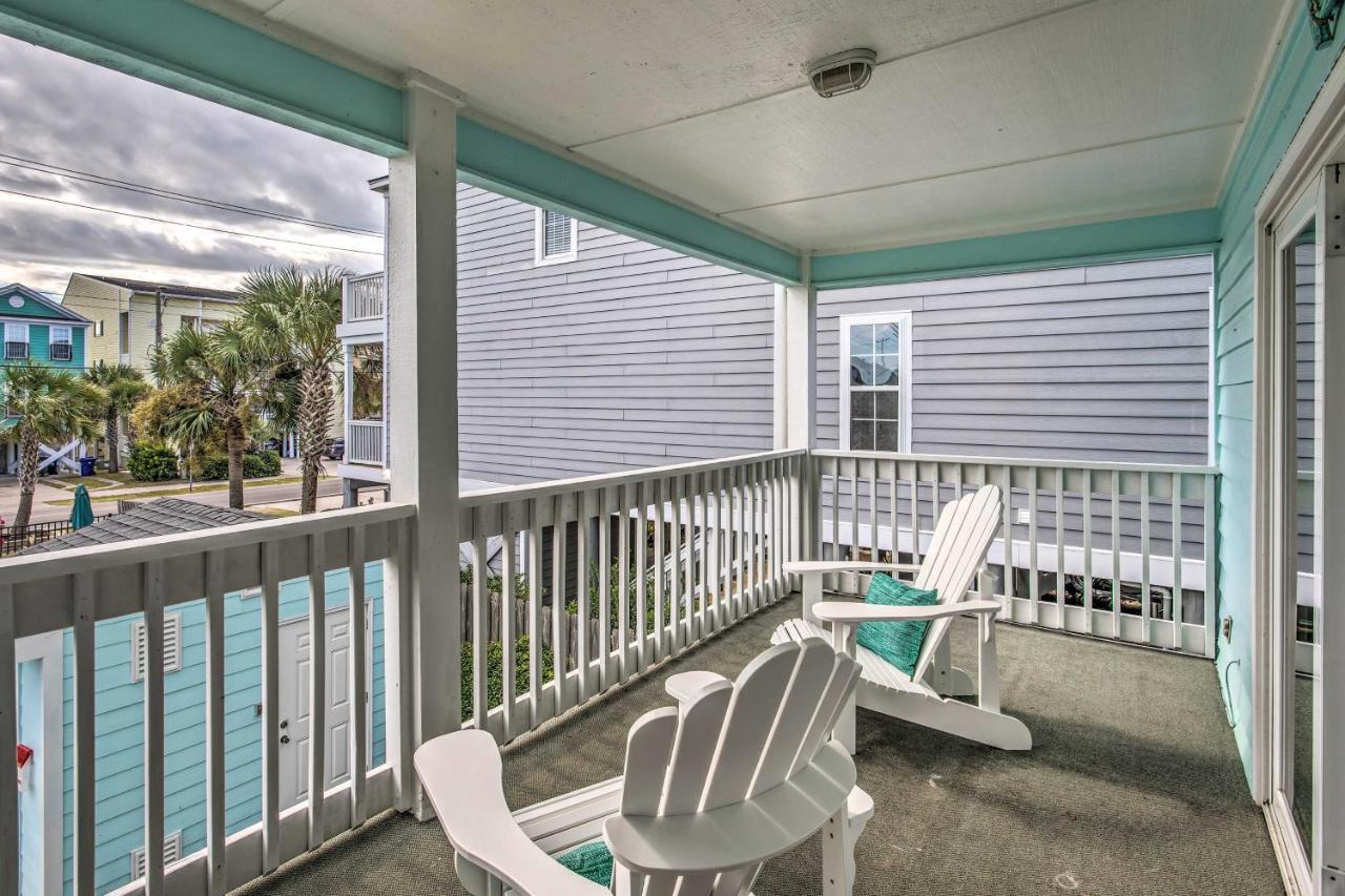 Surfside Beach Escape With Pool - Walk To Ocean! Миртъл Бийч Екстериор снимка