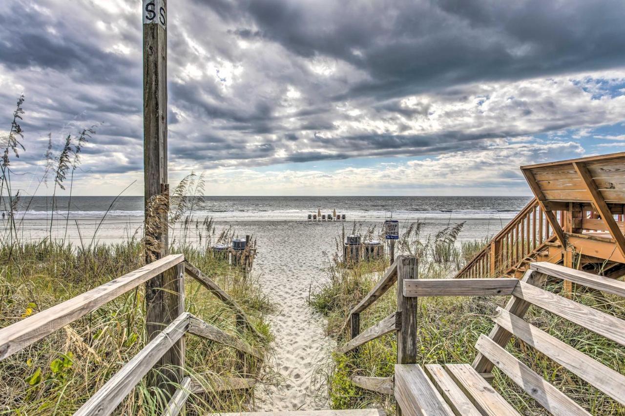 Surfside Beach Escape With Pool - Walk To Ocean! Миртъл Бийч Екстериор снимка