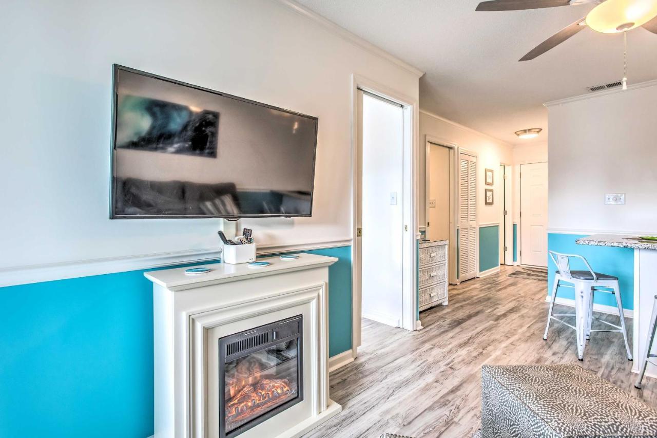 Surfside Beach Escape With Pool - Walk To Ocean! Миртъл Бийч Екстериор снимка