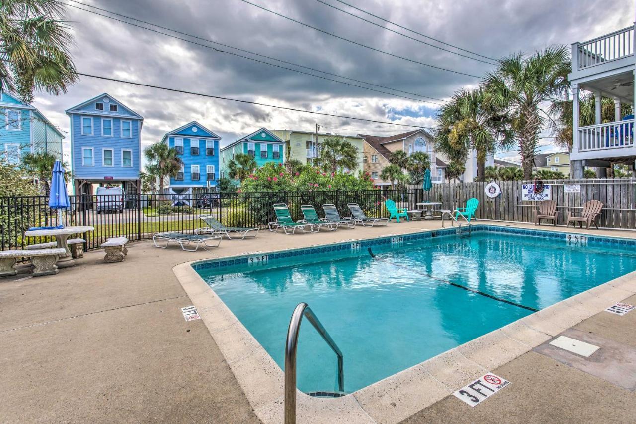 Surfside Beach Escape With Pool - Walk To Ocean! Миртъл Бийч Екстериор снимка